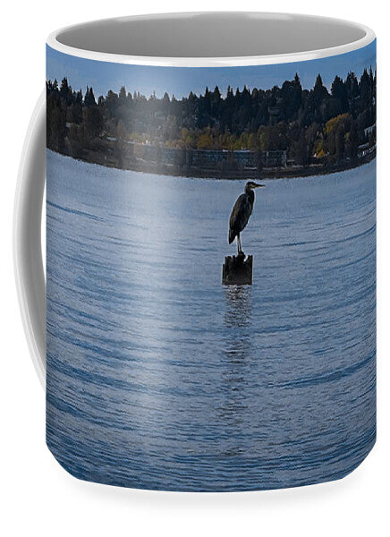 Seagull 1 Mug photography artwork by Brian Hougesen