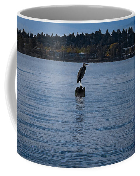 Seagull 1 Mug photography artwork by Brian Hougesen
