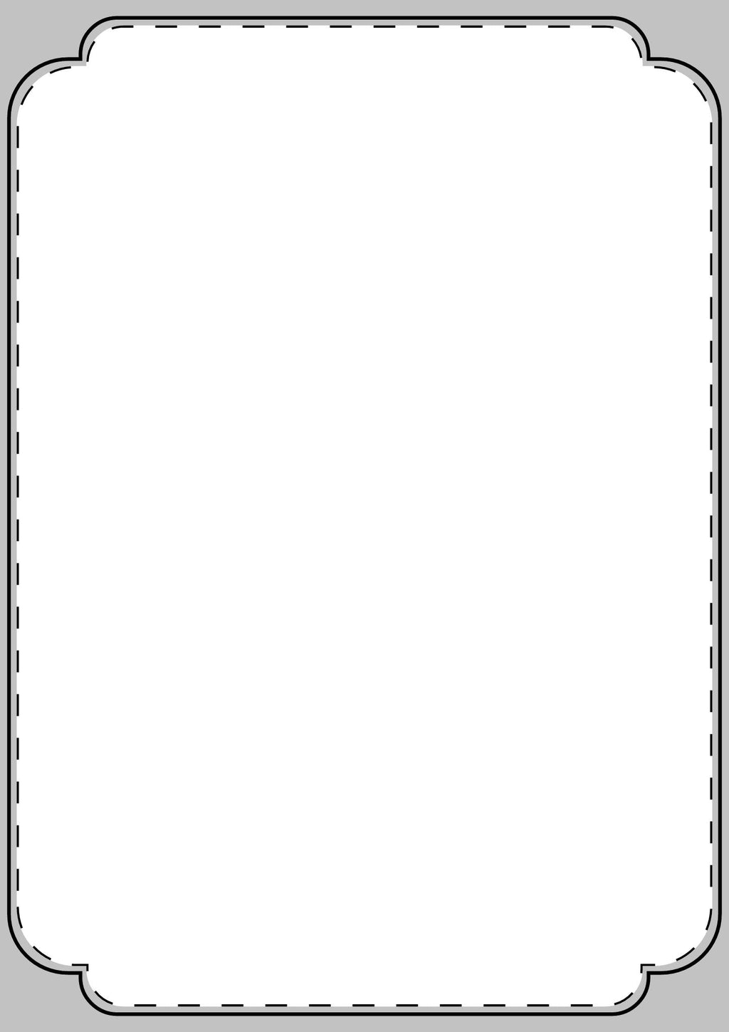 Serene Ocean View Flat Greeting Card (Envelopes Included)