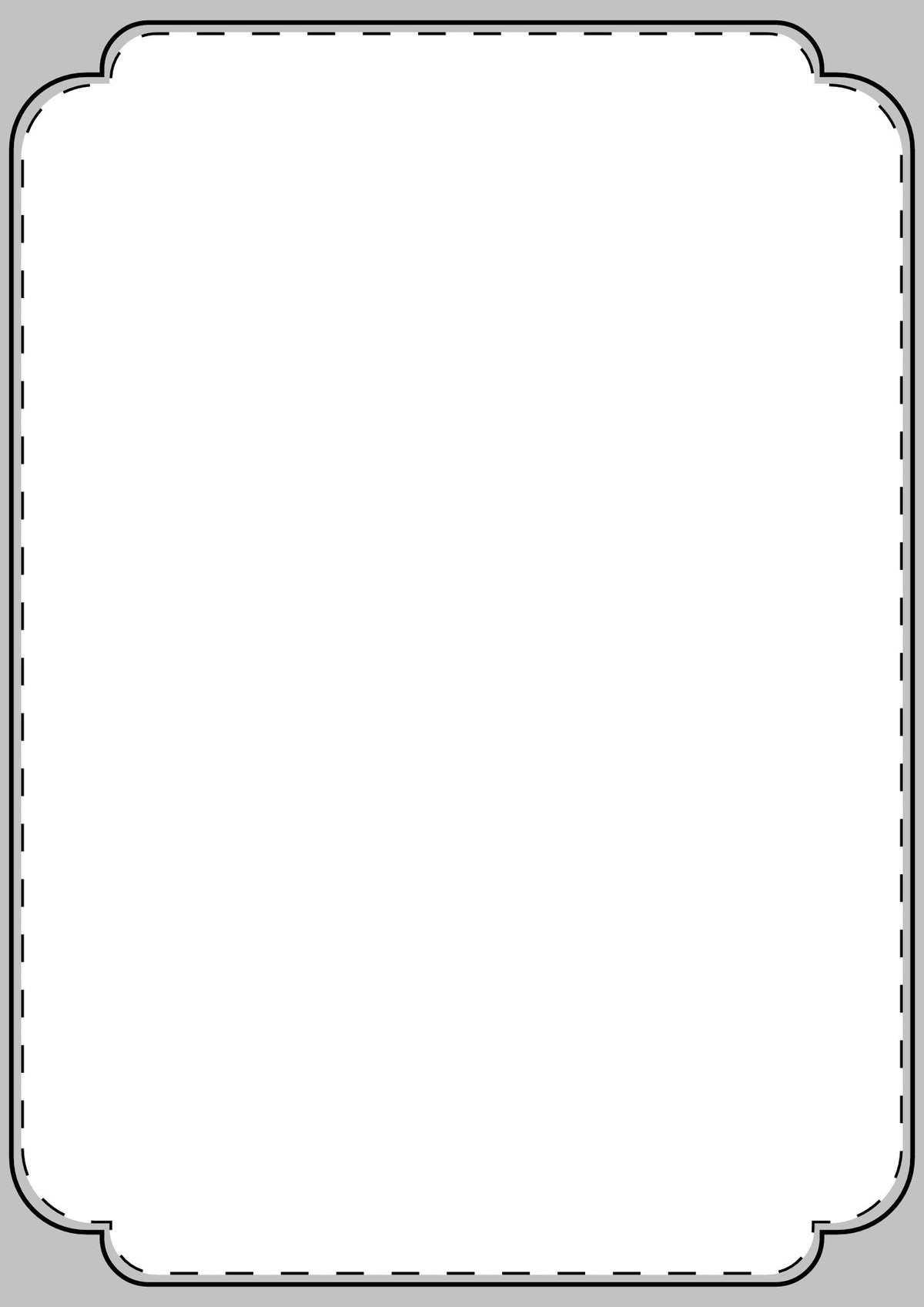 Serene Ocean View Flat Greeting Card (Envelopes Included)