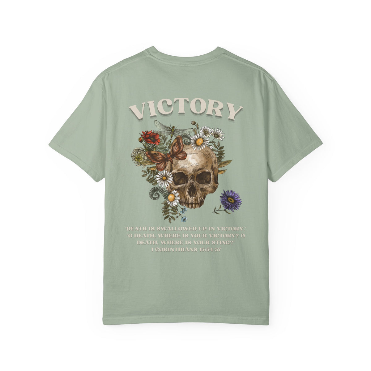 Victory | NIKH Collection - Skull Floral T-Shirt