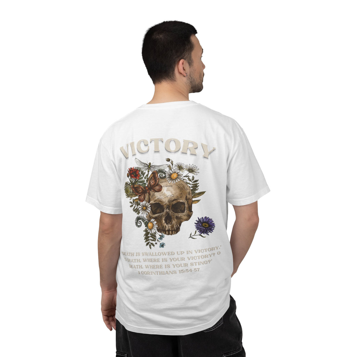 Victory | NIKH Collection - Skull Floral T-Shirt