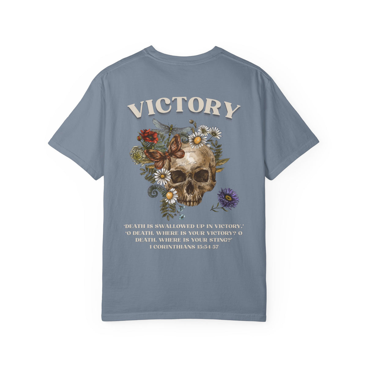 Victory | NIKH Collection - Skull Floral T-Shirt