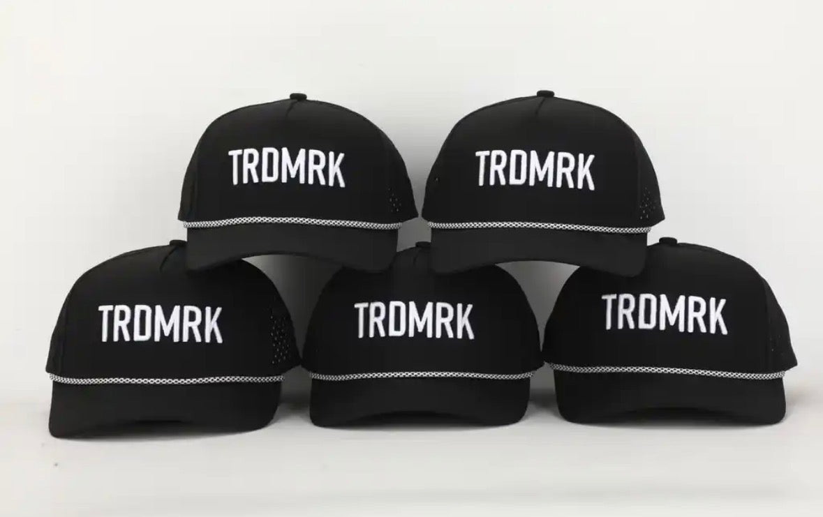 TRDMRK Snapback Hat - Black