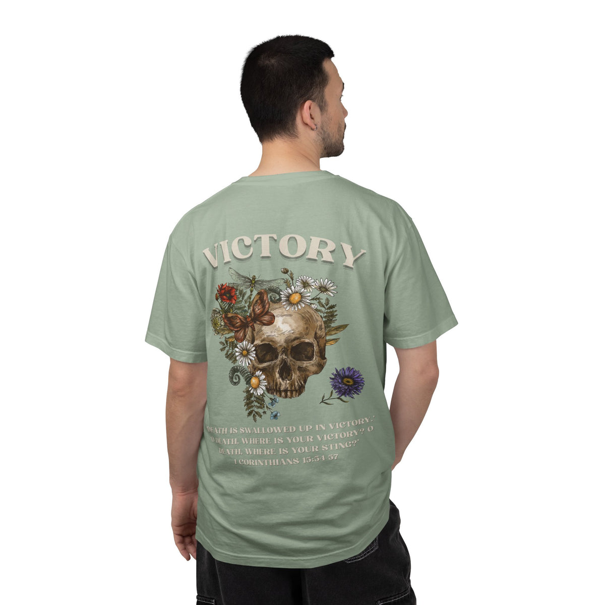 Victory | NIKH Collection - Skull Floral T-Shirt
