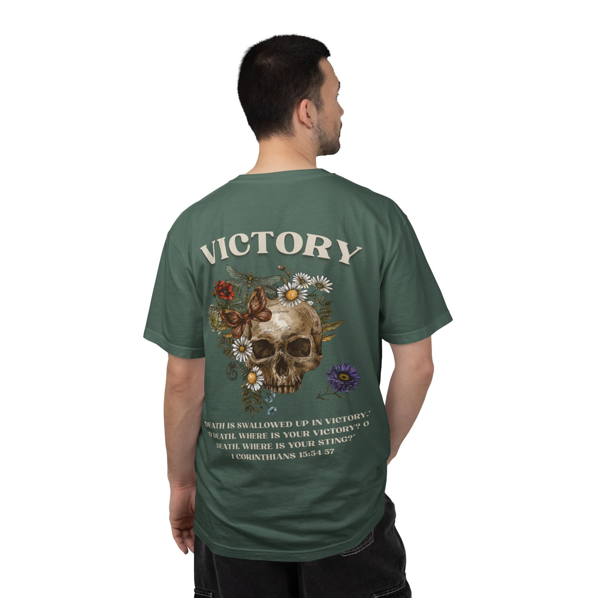 Victory | NIKH Collection - Skull Floral T-Shirt