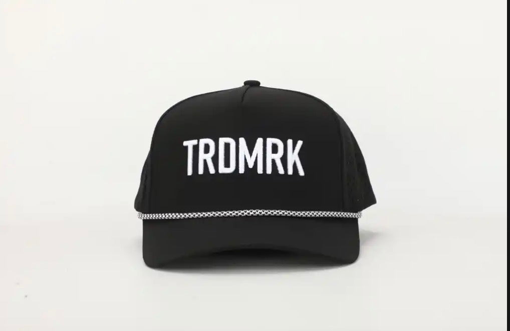 TRDMRK Snapback Hat - Black