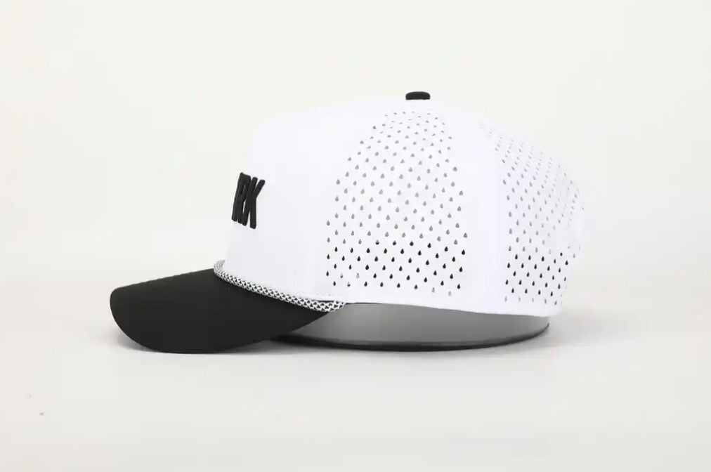TRDMRK Snapback Hat - White