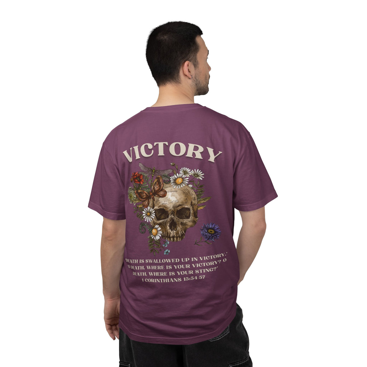 Victory | NIKH Collection - Skull Floral T-Shirt