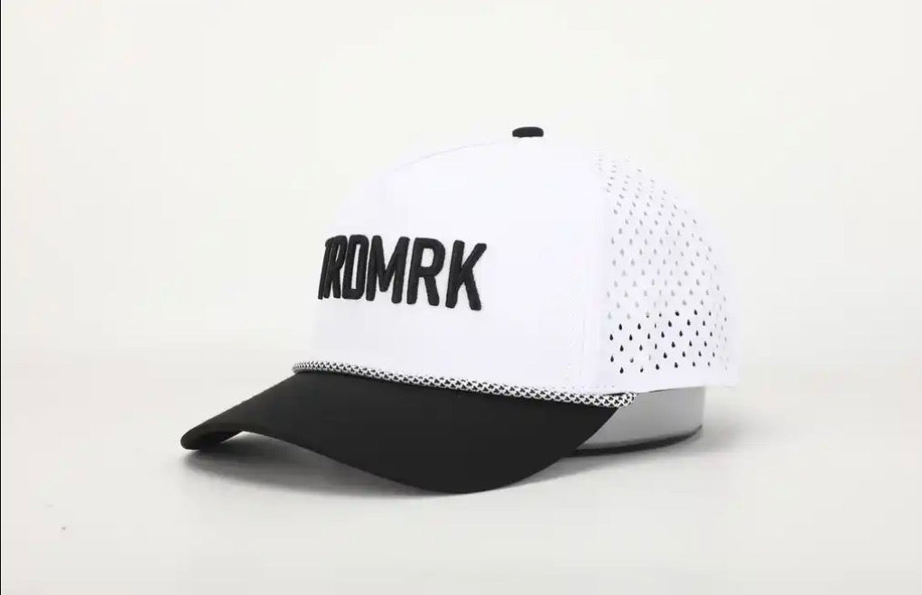 TRDMRK Snapback Hat - White