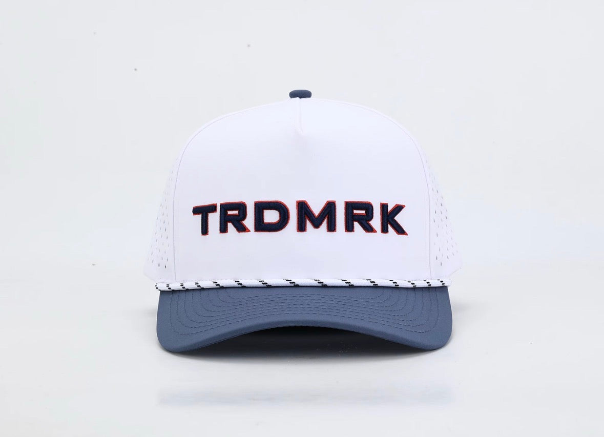 TRDMRK Snapback Hat - Red, White & Blue