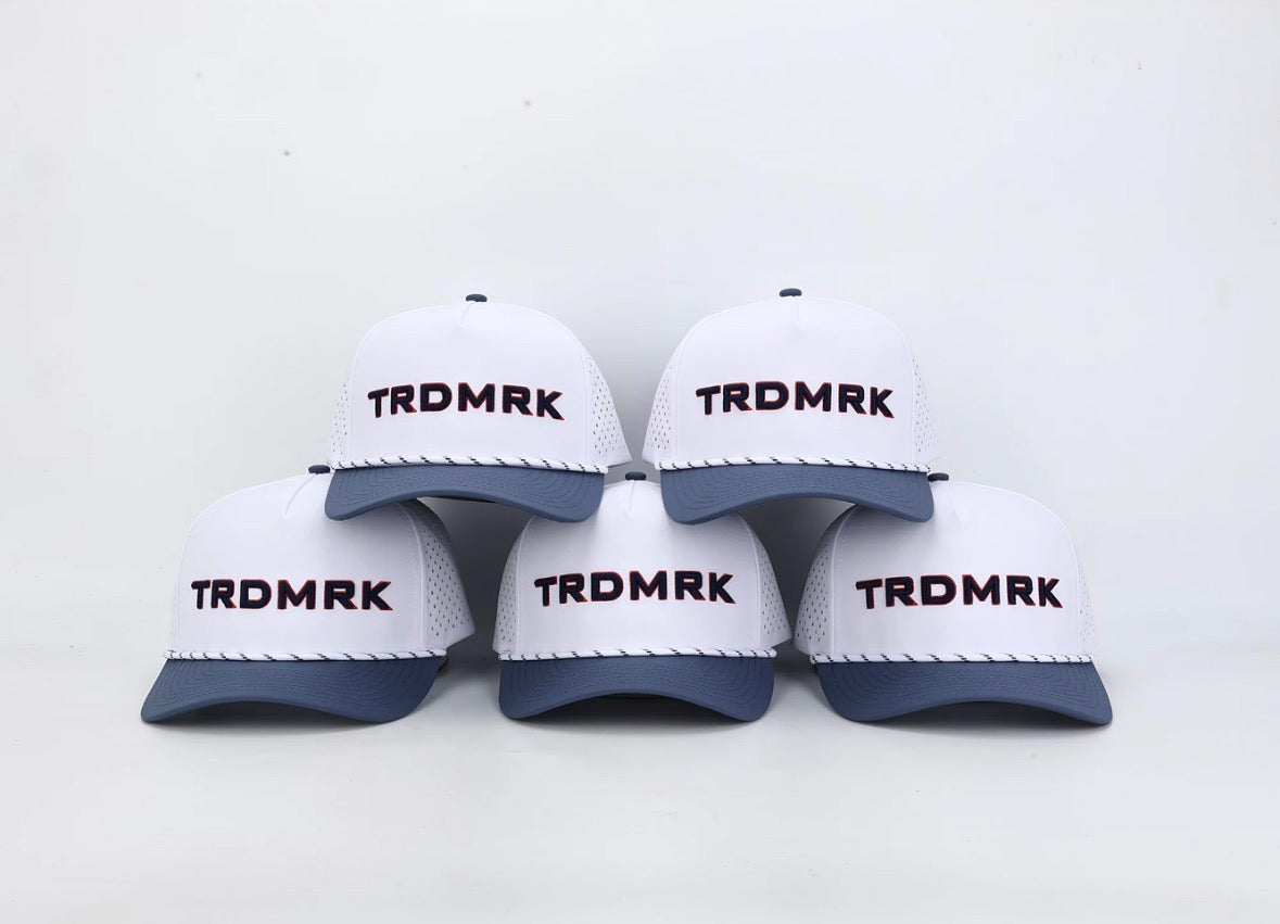 TRDMRK Snapback Hat - Red, White & Blue