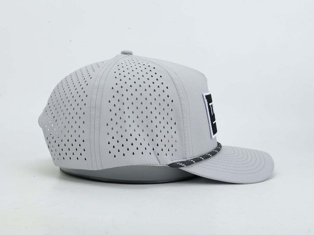 TRDMRK Snapback Hat - Silver