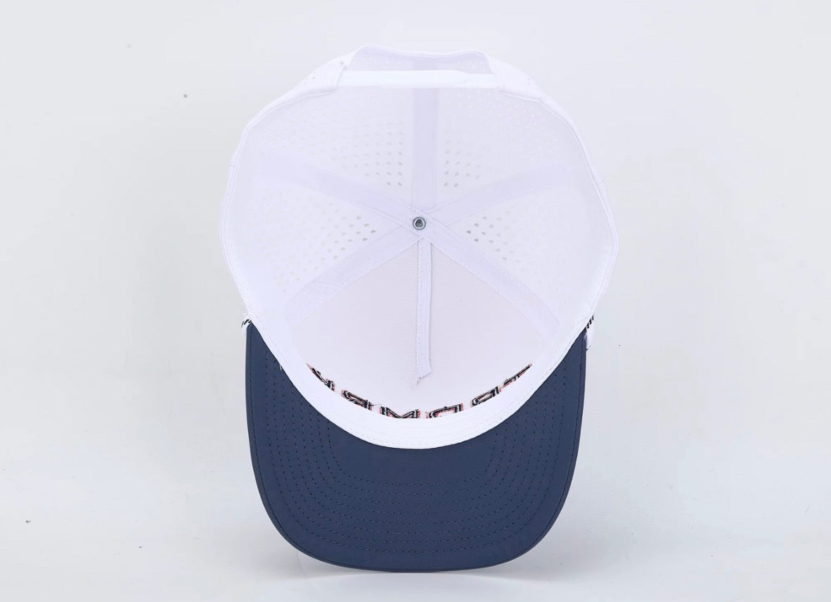 TRDMRK Snapback Hat - Red, White & Blue