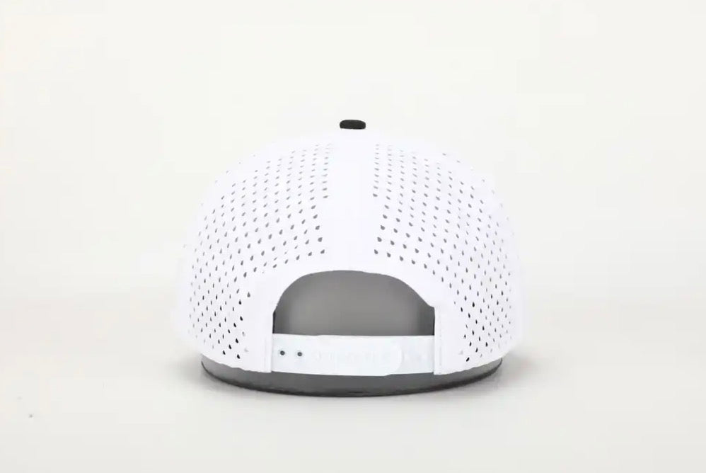 TRDMRK Snapback Hat - White