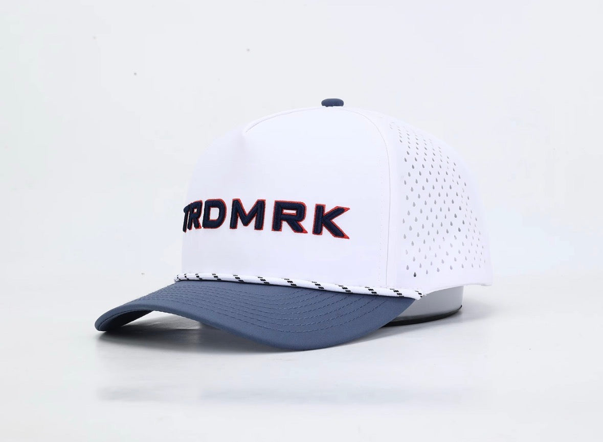 TRDMRK Snapback Hat - Red, White & Blue