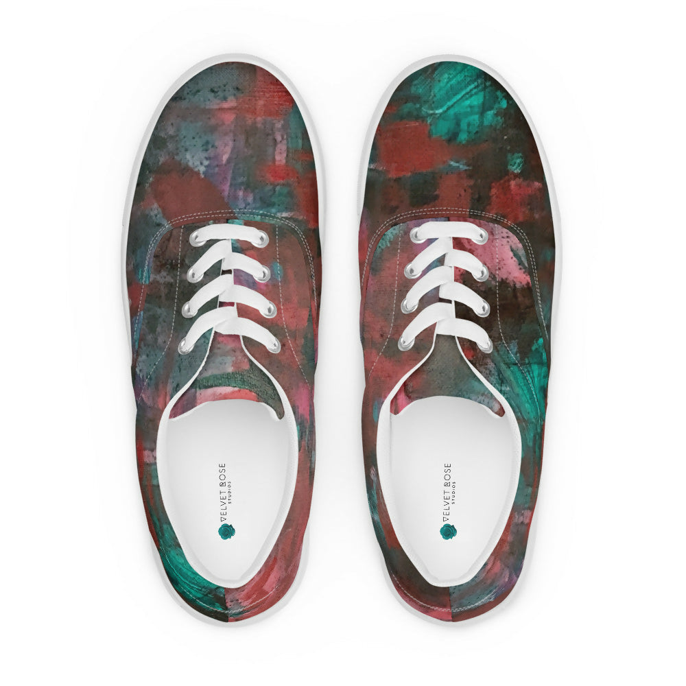 womens-lace-up-canvas-shoes-white-front-67b679dedc9a6