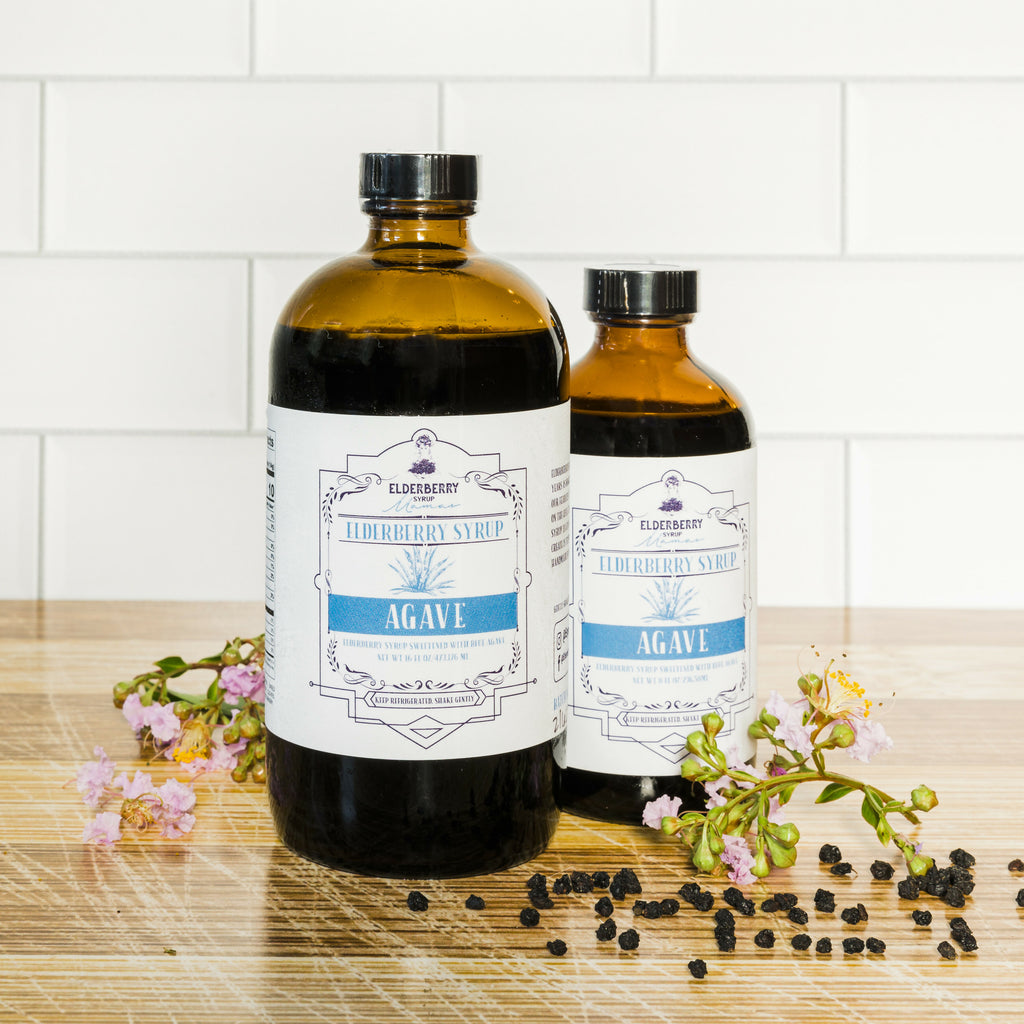 Elderberry Syrup with Local Honey