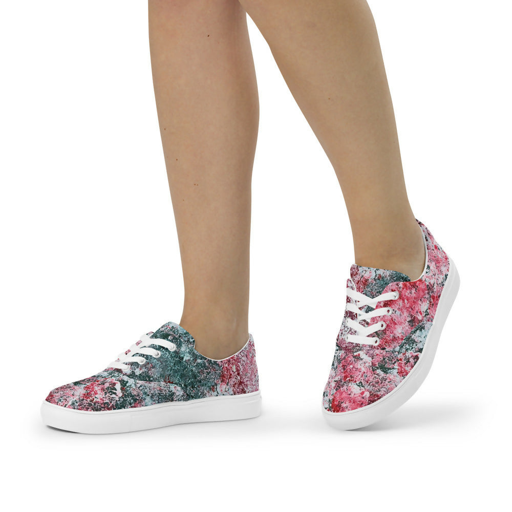 womens-lace-up-canvas-shoes-white-left-front-67b67b2ee3aaf