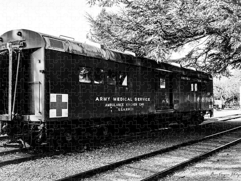 Army Medical Service Train Car - Puzzle
