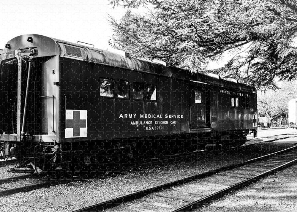 Army Medical Service Train Car - Puzzle