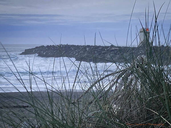 Bandon Oregon  light house - Art Print