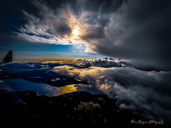 Clouds in the sky - Art Print