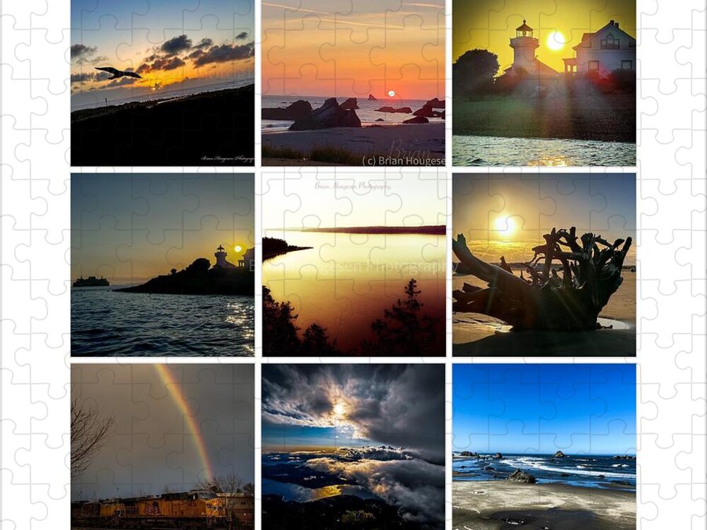 Sunsets sunrises and rainbow skies - Puzzle