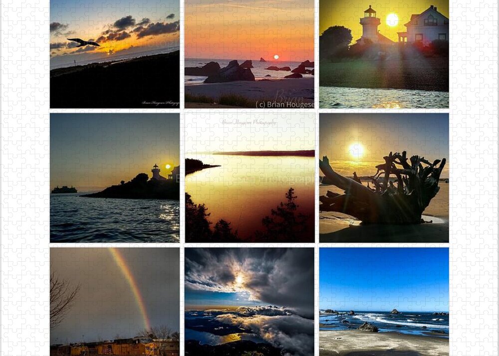 Sunsets sunrises and rainbow skies - Puzzle