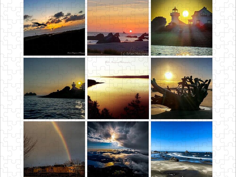 Sunsets sunrises and rainbow skies - Puzzle