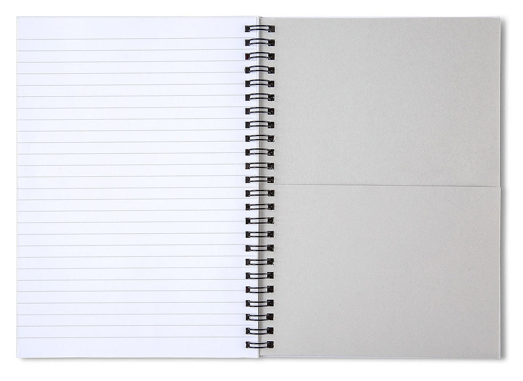 Sunset late summer Spiral Notebook photography artwork by Brian Hougesen