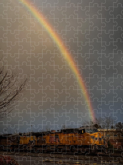 Train at the end of the rainbow - Puzzle